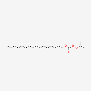 molecular formula C20H40O4 B13750898 O-Hexadecyl OO-isopropyl peroxycarbonate CAS No. 62476-79-3