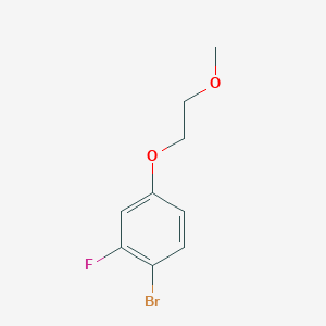 Benzene, 1-bromo-2-fluoro-4-(2-methoxyethoxy)-