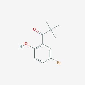 1-(5-Bromo-2-hydroxyphenyl)-2,2-dimethylpropan-1-one