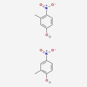 molecular formula C14H14N2O6 B13751052 P-Nitrocresol CAS No. 58882-68-1