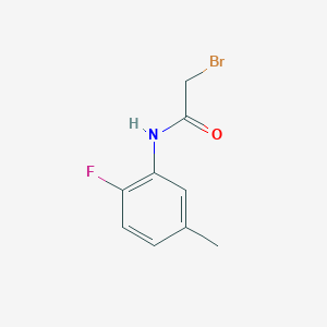2-bromo-N-(2-fluoro-5-methylphenyl)acetamide