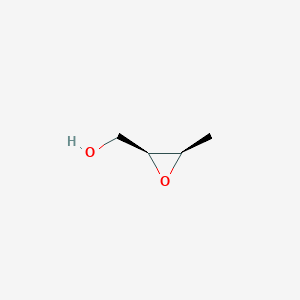 molecular formula C4H8O2 B13751241 cis-3-Methyloxiranemethanol CAS No. 26097-34-7