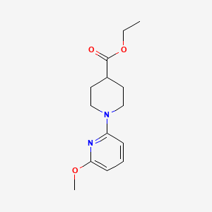 Ethyl 1-(6-methoxypyridin-2-yl)piperidine-4-carboxylate