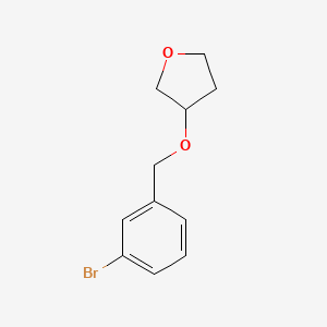 3-[(3-Bromophenyl)methoxy]oxolane