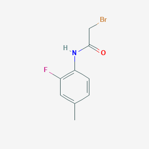 2-bromo-N-(2-fluoro-4-methylphenyl)acetamide