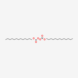 molecular formula C28H54O6 B13751311 Ditridecyl peroxydicarbonate CAS No. 53220-21-6