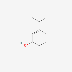 molecular formula C10H18O B13751339 3-(Isopropyl)-6-methylcyclohex-2-en-1-ol CAS No. 586-27-6