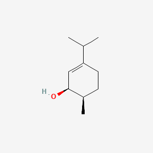 molecular formula C10H18O B13751376 (1R-cis)-3-(Isopropyl)-6-methylcyclohex-2-en-1-ol CAS No. 23733-66-6