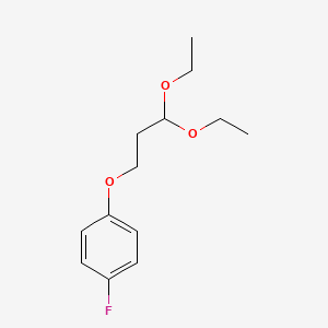 1-(3,3-Diethoxypropoxy)-4-fluorobenzene