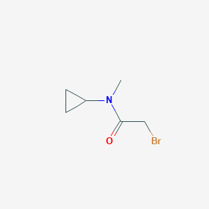 2-Bromo-N-cyclopropyl-N-methylacetamide