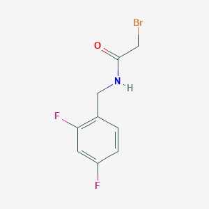 molecular formula C9H8BrF2NO B1375153 2-Bromo-n-(2,4-difluorobenzyl)acetamide CAS No. 1228506-95-3
