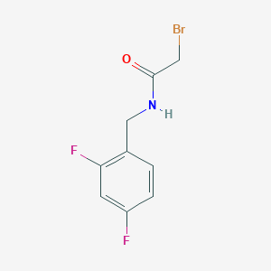 2-Bromo-n-(2,4-difluorobenzyl)acetamide