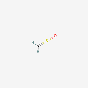molecular formula CH2OS B13751562 Sulfine CAS No. 40100-16-1