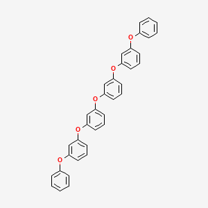 molecular formula C36H26O5 B13751648 Benzene, 1,1'-oxybis[3-(3-phenoxyphenoxy)- CAS No. 3705-62-2