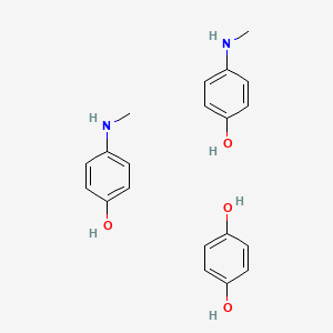 molecular formula C20H24N2O4 B13751658 Metoquinone CAS No. 622-91-3