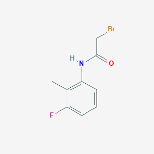 2-bromo-N-(3-fluoro-2-methylphenyl)acetamide