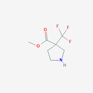 Methyl 3-(trifluoromethyl)-pyrrolidine-3-carboxylate