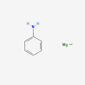 molecular formula C6H7MgN+2 B13751765 Magnesium bis(phenylamide) CAS No. 53894-37-4