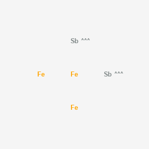 molecular formula Fe3Sb2 B13751772 CID 6337171 CAS No. 39356-80-4