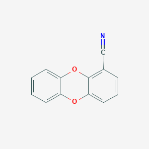 molecular formula C13H7NO2 B13751775 Dibenzo[b,e][1,4]dioxin-1-carbonitrile 