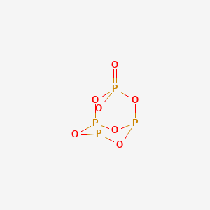 molecular formula O7P4 B13751787 Tetraphosphorus heptaoxide CAS No. 12065-80-4