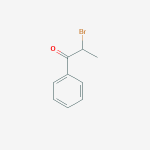 molecular formula C9H9BrO B137518 2-Bromopropiophenone CAS No. 2114-00-3