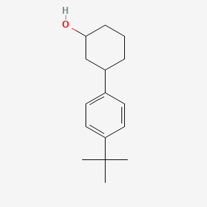 3-(4-Tert-butylphenyl)cyclohexan-1-ol
