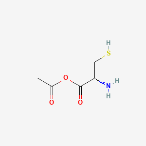 molecular formula C5H9NO3S B13751851 Acetyl cysteinate CAS No. 25988-61-8