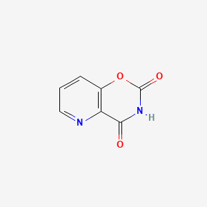 molecular formula C7H4N2O3 B13751894 2H-Pyrido(2,3-e)-1,3-oxazine-2,4(3H)-dione CAS No. 3971-76-4