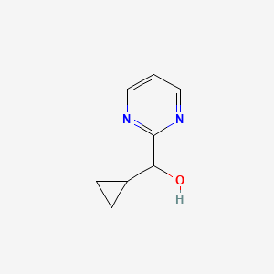 Cyclopropyl(pyrimidin-2-yl)methanol