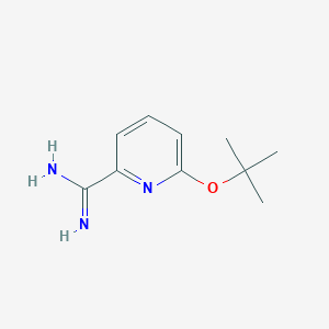 6-(Tert-butoxy)pyridine-2-carboximidamide