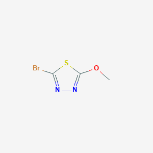2-Bromo-5-methoxy-1,3,4-thiadiazole