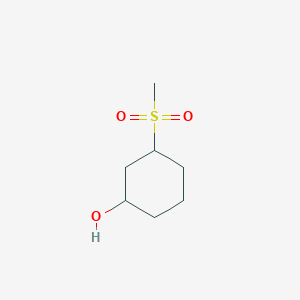 3-Methanesulfonylcyclohexan-1-ol