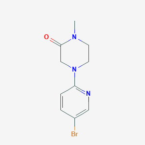 4-(5-Bromopyridin-2-yl)-1-methylpiperazin-2-one