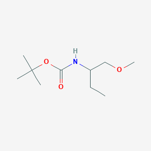 tert-butyl N-(1-methoxybutan-2-yl)carbamate