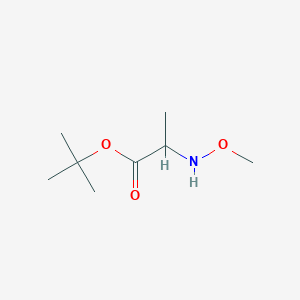 Tert-butyl 2-(methoxyamino)propanoate