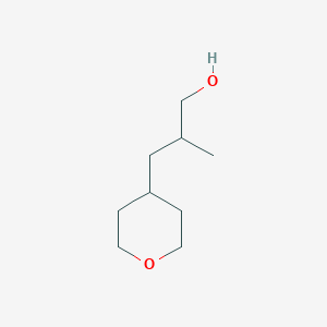 2-Methyl-3-(oxan-4-yl)propan-1-ol