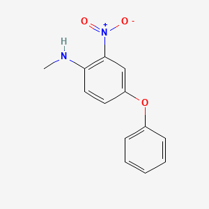 molecular formula C13H12N2O3 B13752191 n-Methyl-2-nitro-4-phenoxyaniline CAS No. 23042-47-9