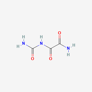 molecular formula C3H5N3O3 B13752275 Aminocarbonyloxamide CAS No. 617-49-2