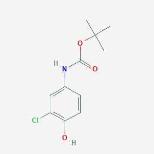 tert-butyl N-(3-chloro-4-hydroxyphenyl)carbamate
