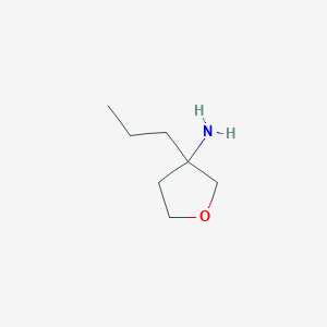 3-Propyloxolan-3-amine