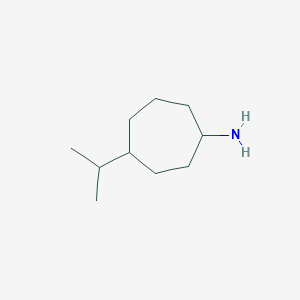 4-(Propan-2-yl)cycloheptan-1-amine