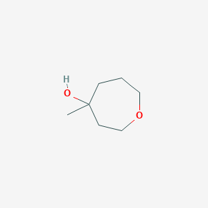 molecular formula C7H14O2 B1375241 4-Methyloxepan-4-ol CAS No. 1394040-51-7