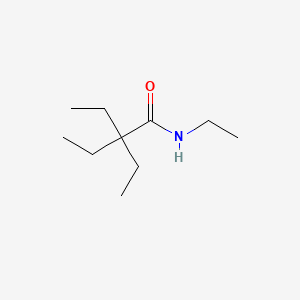 molecular formula C10H21NO B13752424 N,2,2-Triethylbutyramide CAS No. 59410-28-5