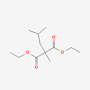 molecular formula C12H22O4 B13752459 Diethyl methyl(2-methylpropyl)propanedioate CAS No. 58447-70-4
