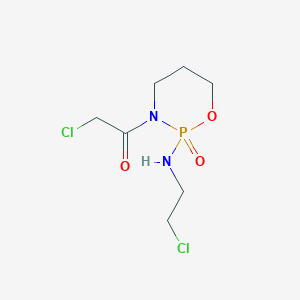 3-(2-Chloroactyl)-2-[(2-chloroethyl)amino]tetrahydro-2H-1,3,2-oxazaphosphorine-2-oxide
