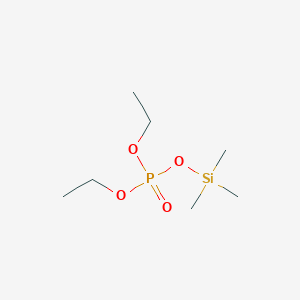 molecular formula C7H19O4PSi B13752554 Diethyl trimethylsilyl phosphate 