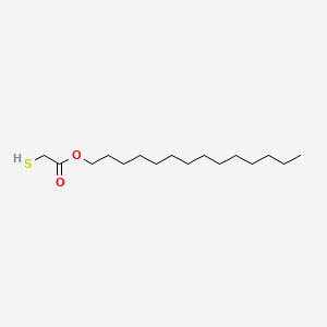 molecular formula C16H32O2S B13752825 Tetradecyl mercaptoacetate CAS No. 57414-16-1