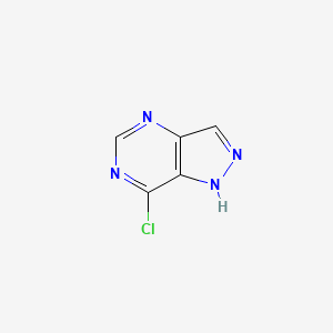 molecular formula C5H3ClN4 B1375292 7-Chloro-1H-pyrazolo[4,3-d]pyrimidine CAS No. 923282-64-8