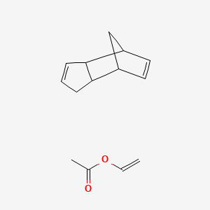 molecular formula C14H18O2 B13752964 Ethenyl acetate;tricyclo[5.2.1.02,6]deca-3,8-diene CAS No. 53640-62-3